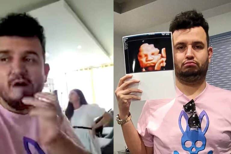 "Intacta la viejona": Edén Muñoz graba TikTok de su esposa con contracciones y dando a luz