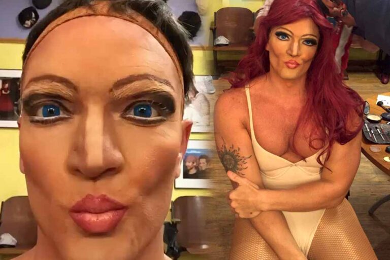 Julián Gil se transforma en un mujerón