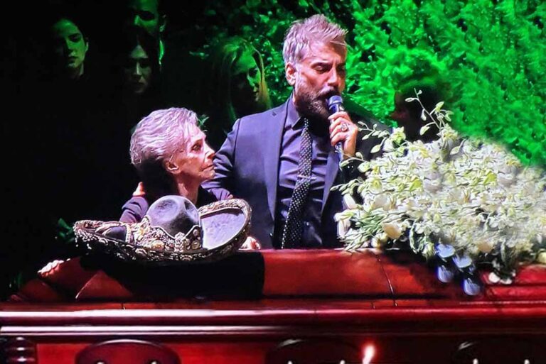 En imágenes y a detalle, el adiós a Vicente Fernández en su rancho