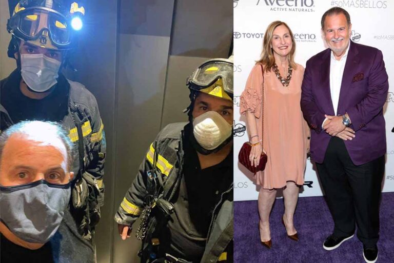 Raúl de Molina y su esposa quedan atrapados y casi sin aire en un elevador