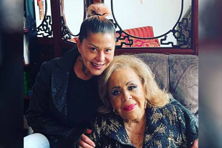 Alejandra Guzmán revela que Silvia Pinal tiene demencia senil, y ella, otra vez Covid