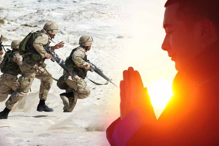 Cómo encontrar paz en tiempos de guerra