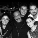 Victoria Ruffo con su esposo Omar Fayad y sus hijos Anuar, José Eduardo y Vicky