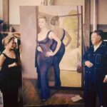 Originalmente, Diego Rivera quería pintar a la actriz desnuda, pero ella no quiso