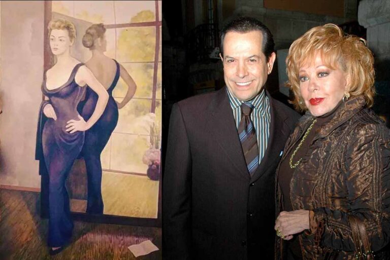 Pepillo Origel afirma que Silvia Pinal le heredará el famoso retrato que le hizo Diego Rivera