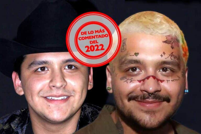 Desata opiniones nuevo tatuaje de Nodal: "Parece mapa", "calaverita de azúcar" y "Mara Salvatrucha"