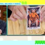 La primera carta del Tarot que le salió a Vannucci para Nodal fue la del Diablo