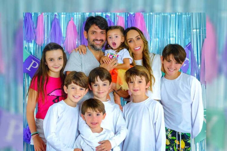 ¿Cómo logran Inés Gómez Mont y su marido andar huyendo con tanto niño?