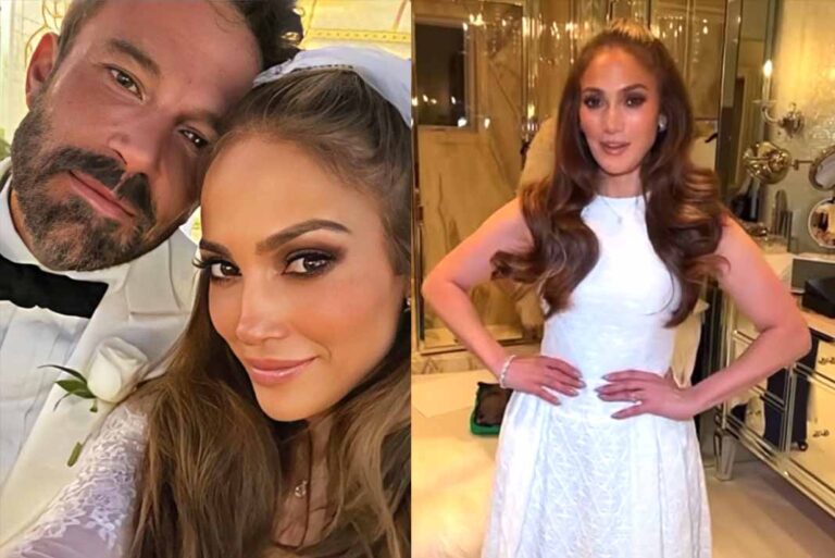 J.Lo y Ben Affleck: Las fotos y los detalles de su boda secreta en Las Vegas 😍