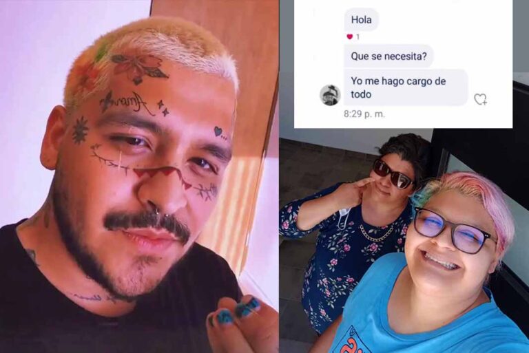 Nodal prometió pagar cirugía cerebral de la mamá de una fan, pero luego la bloqueó