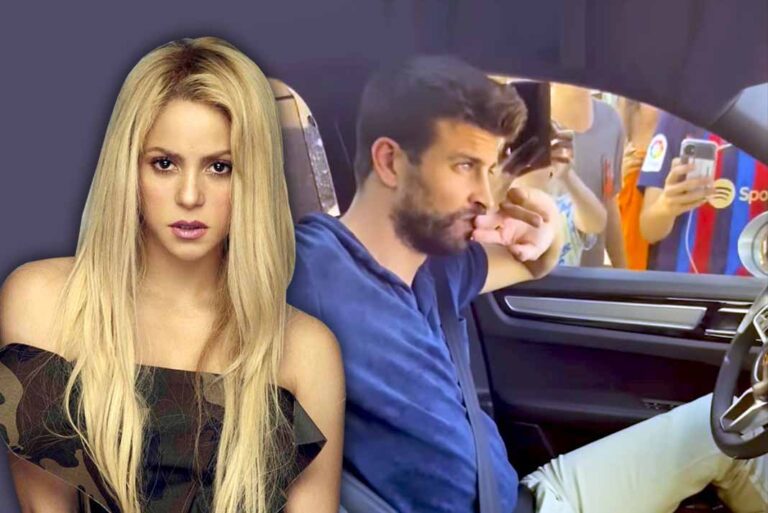 ¿Cortándose las venas? Captan a Piqué escuchando 'Inevitable' de Shakira 😢
