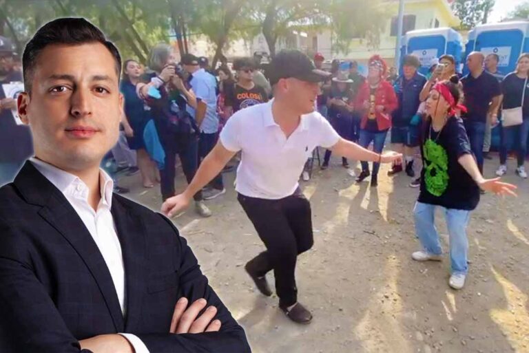 Hijo de Colosio, alcalde de Monterrey, sorprende bailando vallenato en homenaje a Celso Piña