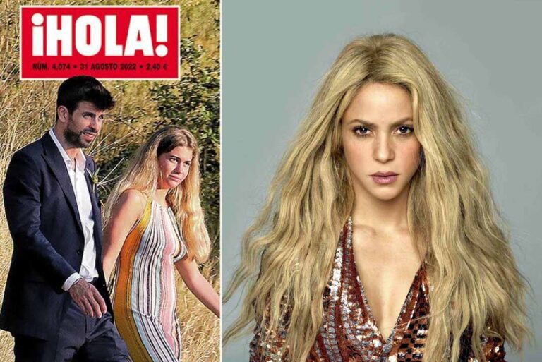 Las fotos más esperadas de Piqué con la chica por la que dejó a Shakira