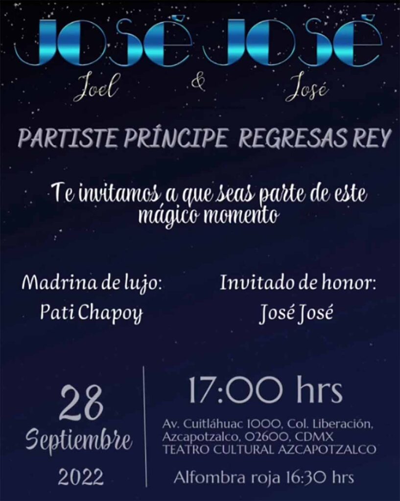 Ni Lupillo Rivera ni Odisea Burbujas José José vuelve en holograma