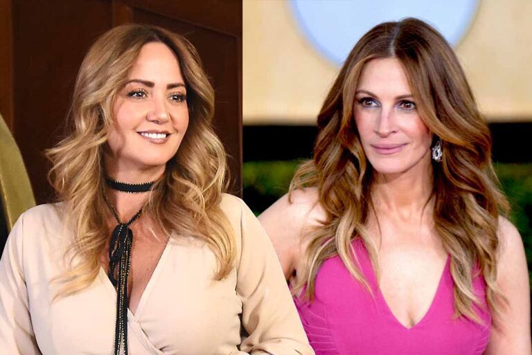 Andrea Legarreta y Julia Roberts han sufrido de la enfermedad púrpura
