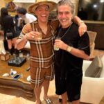 Eduin ya traía la fiesta desde una noche en Las Vegas, donde estuvo tomando en una reunión con "El Potrillo" Alejandro Fernández