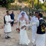 Adamarys Espinosa y Francisco Gattorno se casaron bajo un ritual egipcio, a orillas del Nilo