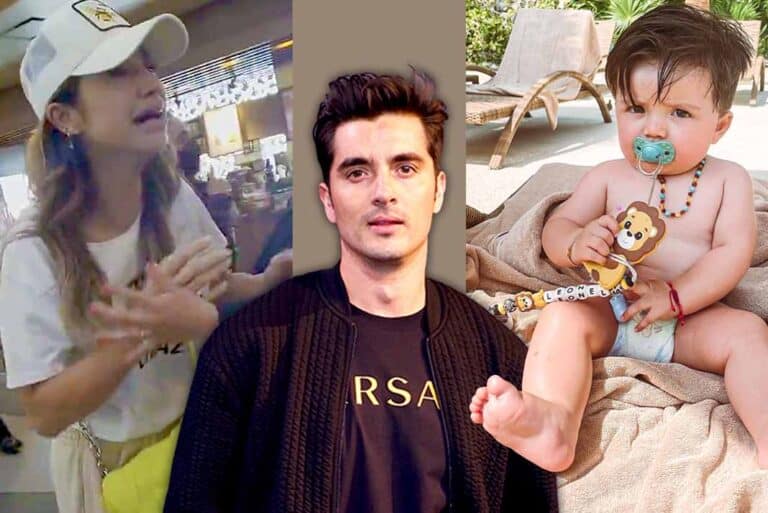 Detienen a Christian Estrada por robarle a Ferka el hijo que tuvo con ella