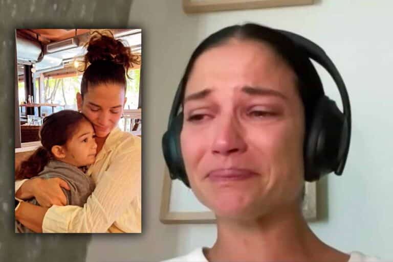 "Soy un mar de lágrimas": Natalia Jiménez llora con la resolución del juez sobre su hija