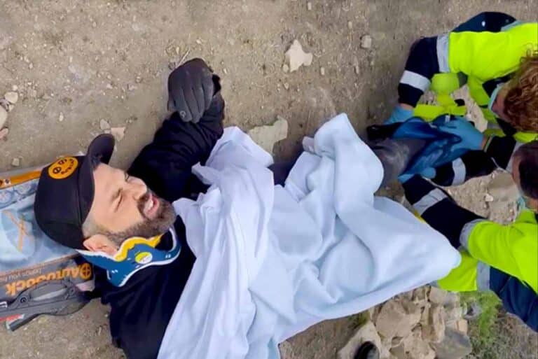 Imágenes del accidente de Jomari Goyso, en el que su caballo le cayó encima