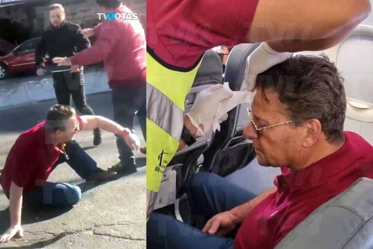 Agarran a tubazos a Alfredo Adame en plena calle