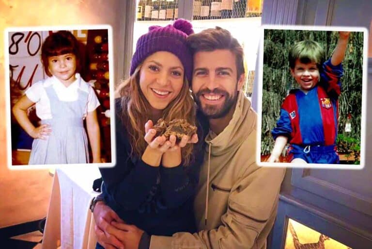 Shakira y Piqué, ambos, cumplen años hoy... Mira cómo han crecido
