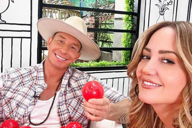 Andrea Legarreta llora al entrevistar a Erik Rubín, y vuelve a dar positivo al Covid-19