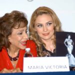 María Victoria y Aracely Arámbula trabajaron juntas en la puesta en escena "Perfume de Gardenias"