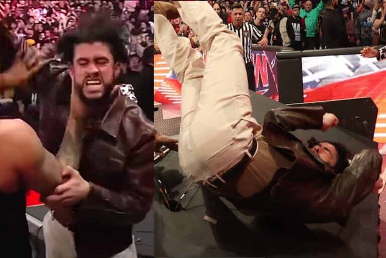 Bad Bunny recibe dura golpiza de luchadores profesionales