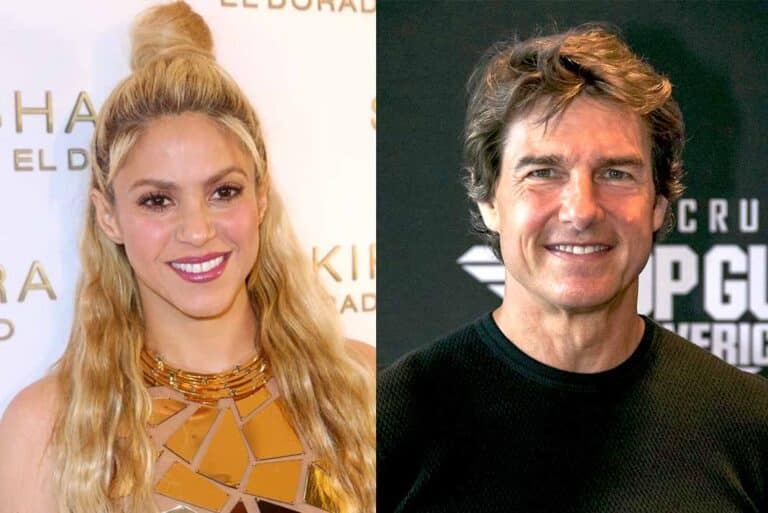 Shakira se deja ver con Tom Cruise y da un poderoso mensaje a las mujeres