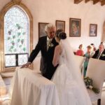 Alberto Vázquez se casó hace un año por la iglesia, teniendo además una fiesta de bodas, pero fue hasta ahora que decidió compartir imágenes de ese inolvidable momento