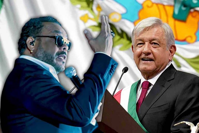 Francisco Céspedes le desea la muerte a AMLO y la Primera Dama de México le responde