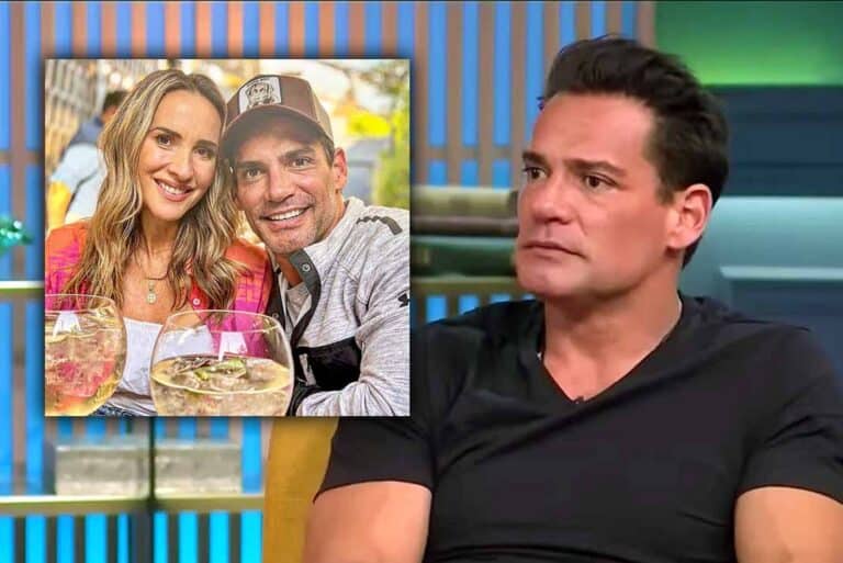 Cristián de la Fuente confiesa que está separado de su esposa desde hace 10 meses