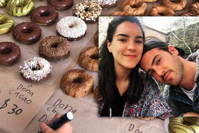 Ana Araujo, la esposa de Pablo Lyle, saca adelante a sus hijos vendiendo donas