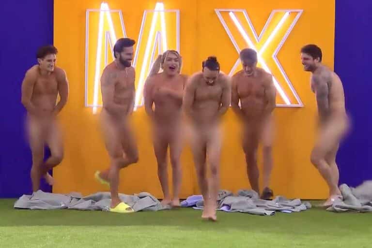 ¡Qué escándalo! Así fue el desnudo grupal en La Casa de los Famosos México