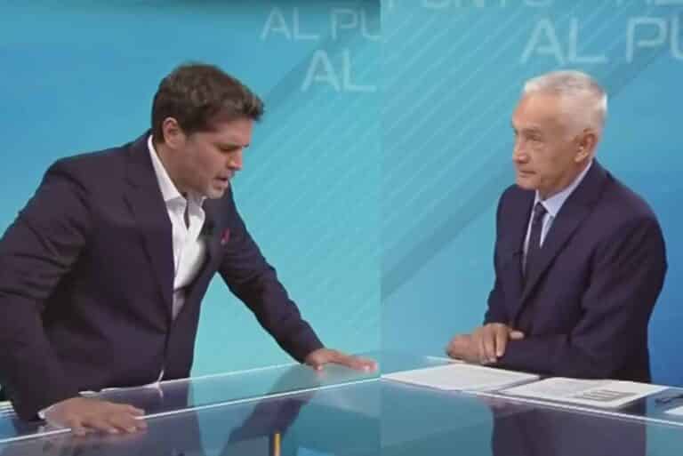 Eduardo Verástegui se pone a rezar por Jorge Ramos en plena entrevista