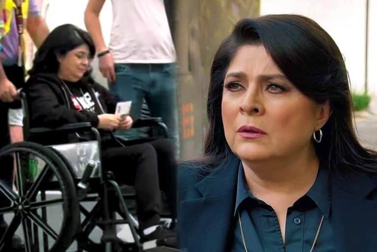 Victoria Ruffo revela el padecimiento que la obliga a usar silla de ruedas