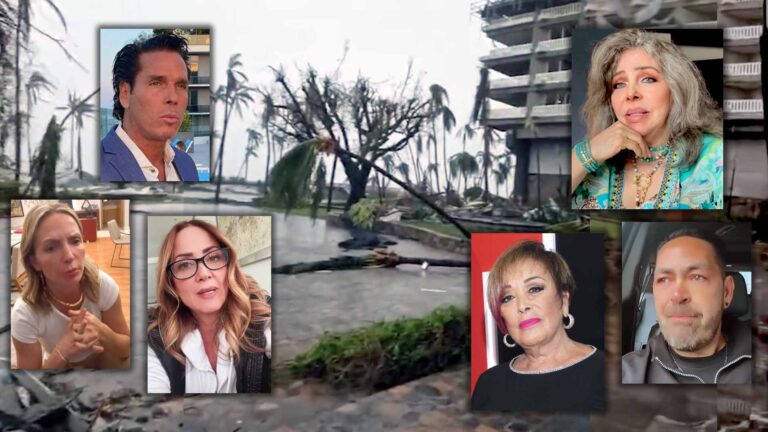 Lo que se sabe de los famosos y sus familiares en Acapulco, tras el devastador Huracán Otis