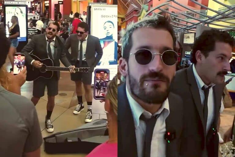 Corren a Mau y Ricky, los hijos de Ricardo Montaner, de un mall de Miami