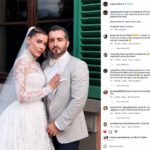 Michelle Salas y Danilo Díaz Granados vistieron de Dolce & Gabbana en su boda, en una finca del pueblo de San Giustino Valdarno, en la ciudad de Arezzo, en la bella zona de la Toscana, en Italia