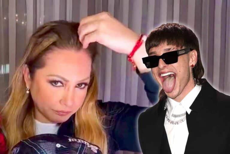 A Paty Navidad se le quemó todo el cabello: "Me quedé pelona, ahora parezco Peso Pluma"