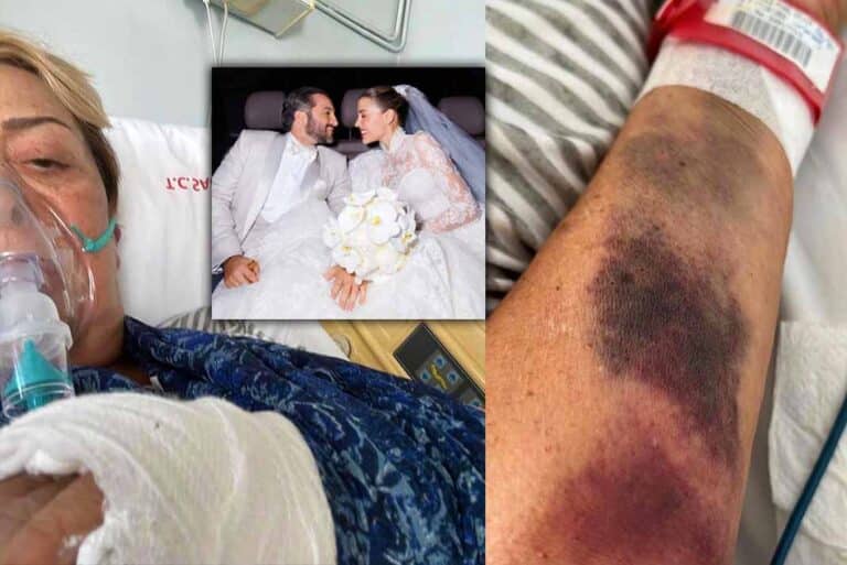 Sylvia Pasquel sufrió un accidente y no pudo ir a la boda de su nieta Michelle Salas