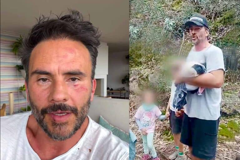 Asaltan y golpean al actor Juan Pablo Raba mientras pasea con sus pequeños hijos