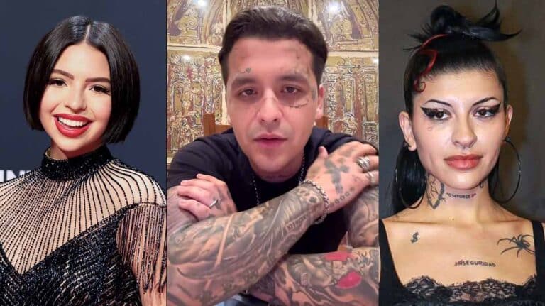 Christian Nodal sale a defender a Ángela Aguilar y a Cazzu... y dice que ama a las dos 🙈