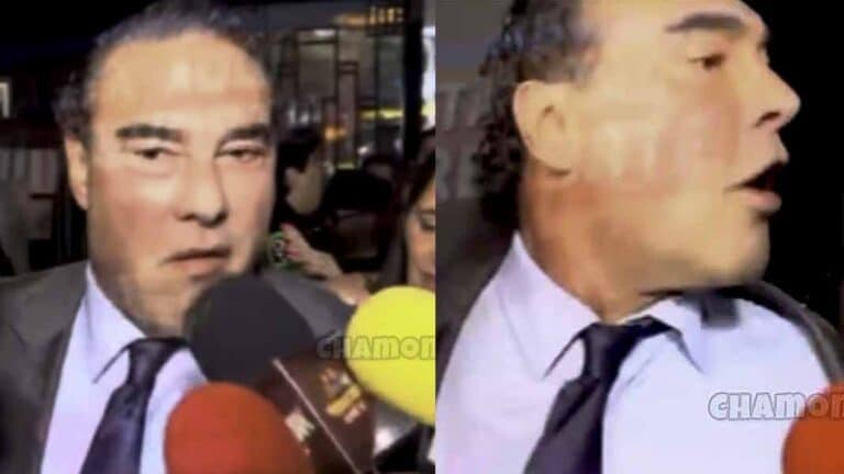 Eduardo Yáñez le quitó el celular a una reportera y 'se armó la gorda' con la prensa