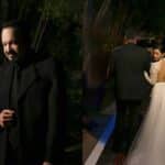 La imagen que muestra al orgulloso padre acompañando a su hija camino al altar. Fotos: Instagram / pepeaguilar_oficial