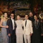 La boda fue tan familiar, que sólo hubo 45 invitados, siendo las únicas celebridades Marc Anthony, quien fungió como testigo del novio, acompañado de su bella esposa Nadia Ferreira. Fotos: Instagram / pepeaguilar_oficial