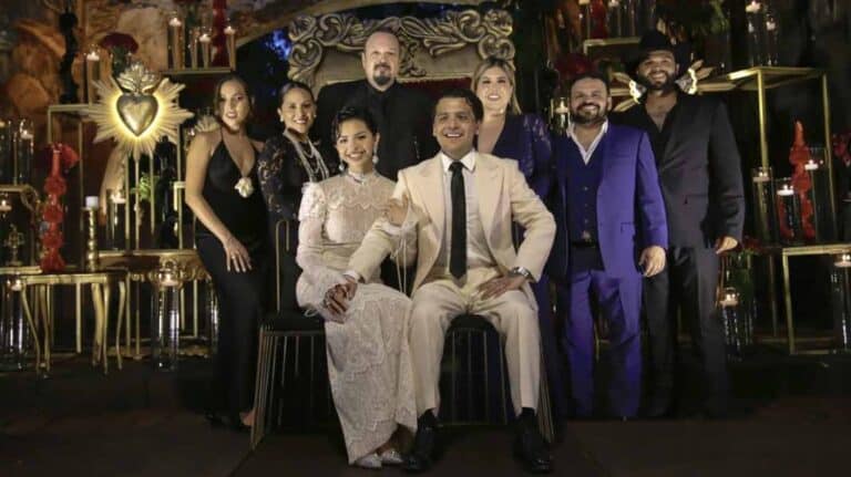 Los testigos, menú y hasta Flor Silvestre 'presente' en la boda de Ángela y Nodal