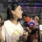 Por más que Ana Araujo les pedía a los reporteros que la interceptaron en el aeropuerto de la Ciudad de México, estos no pararon hasta hacer llorar al hijo del actor