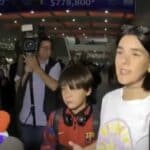 Educadamente, Ana les pidió en varias ocasiones que por favor no le preguntaran sobre Pablo y la dejaran seguir su camino porque sus niños se ponían muy nerviosos